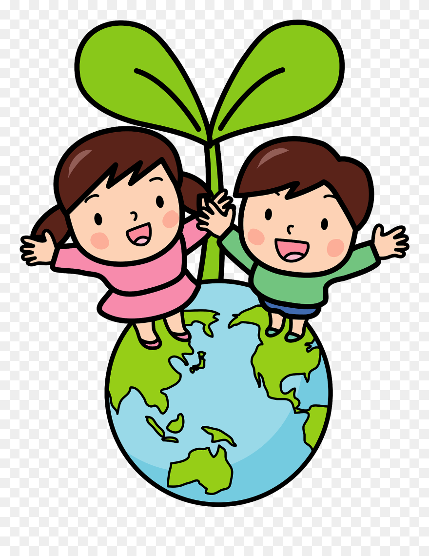 Green Planet Clip Art - Png Download