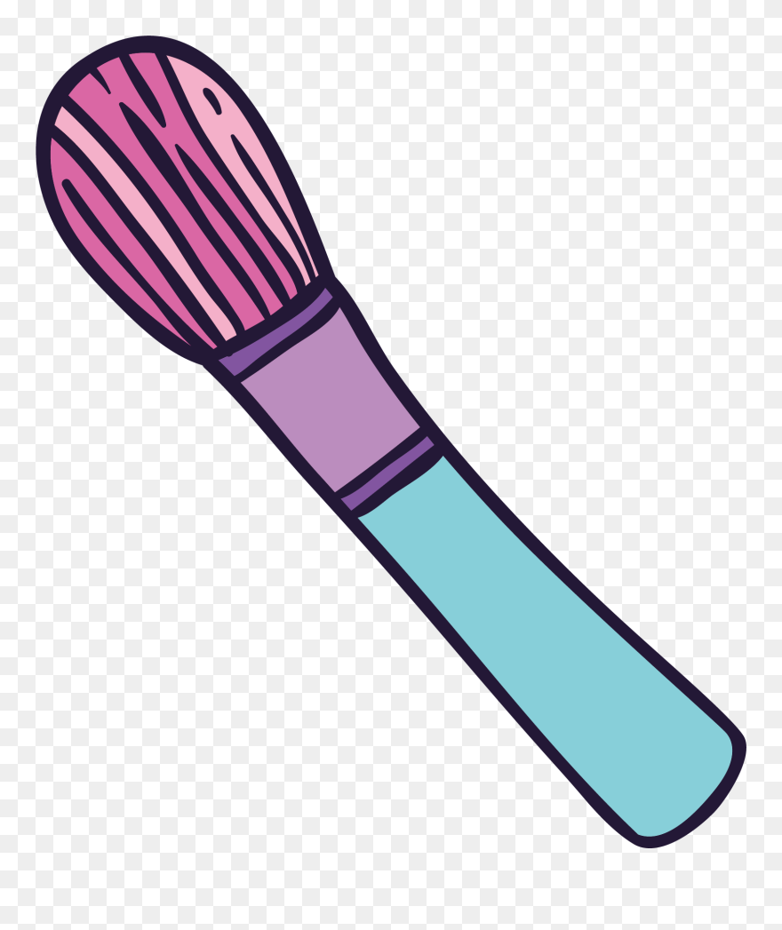Transparent Makeup Clipart Png - Makeup Brush
