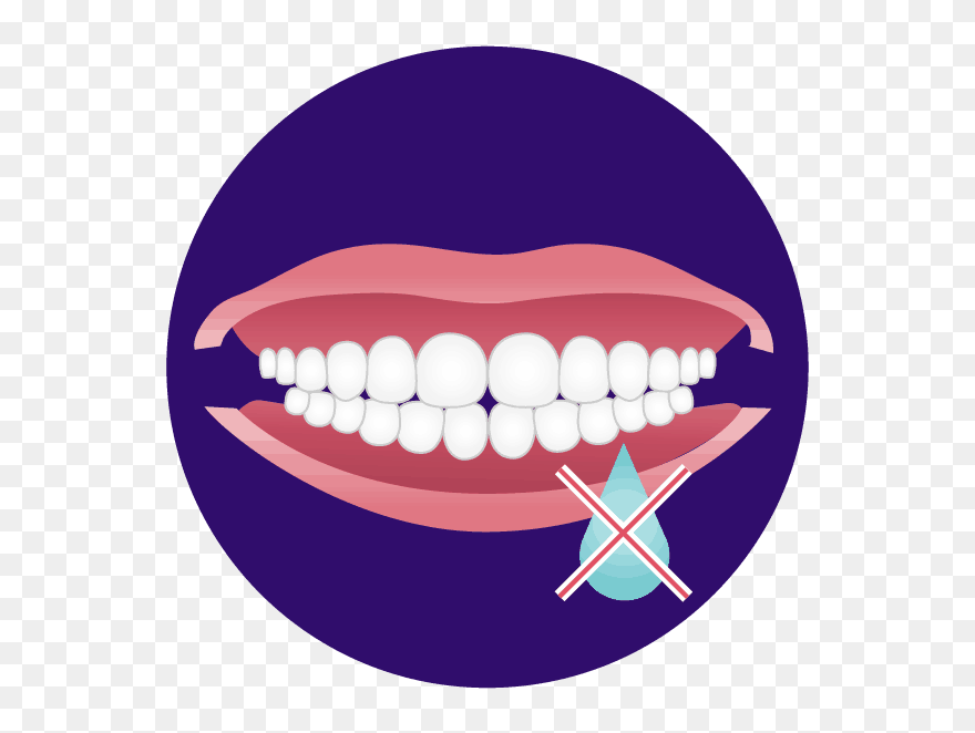 Dry Mouth Graphic Clipart