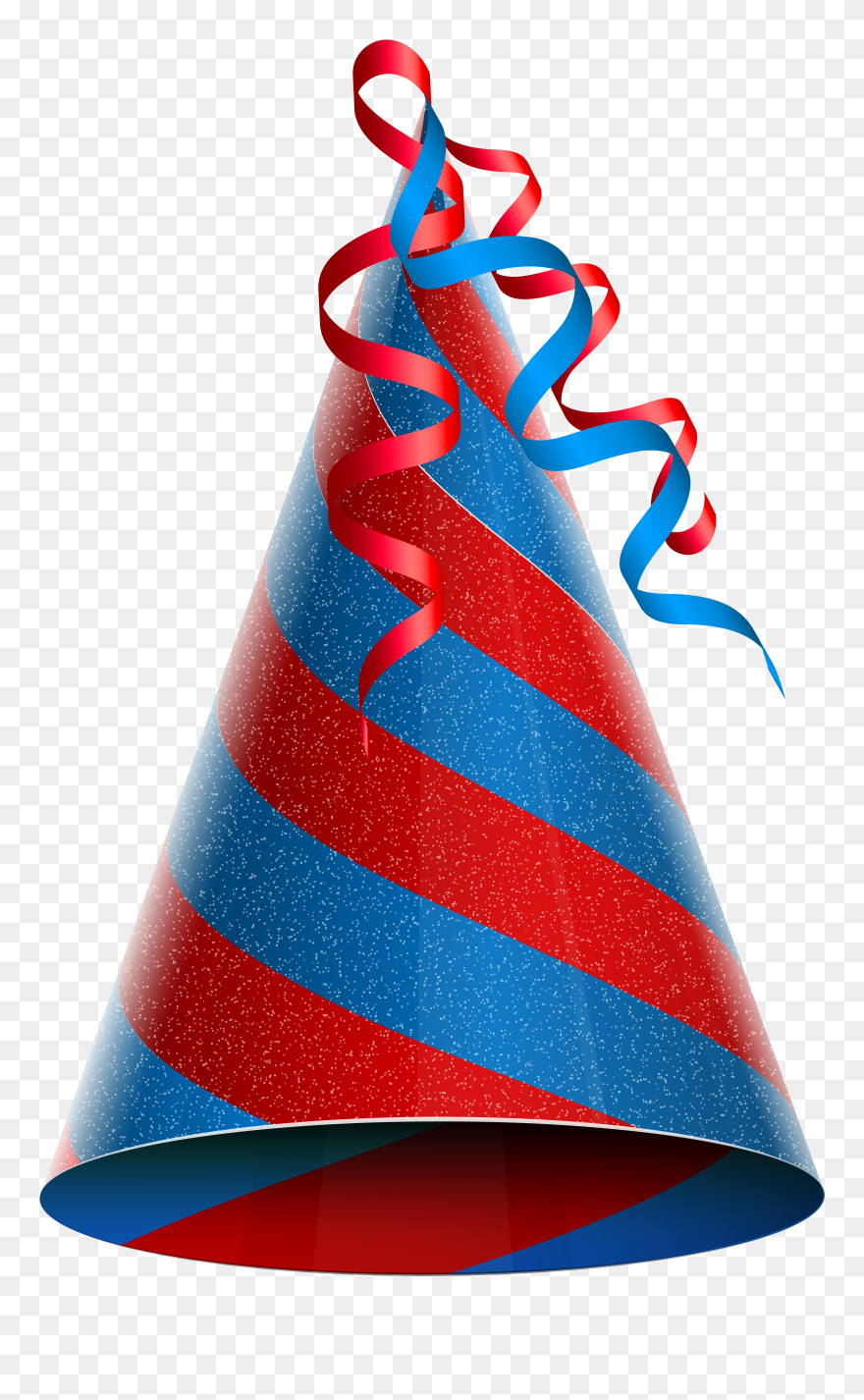 Transparent Party Hats Clipart - Happy Birthday Hat Png