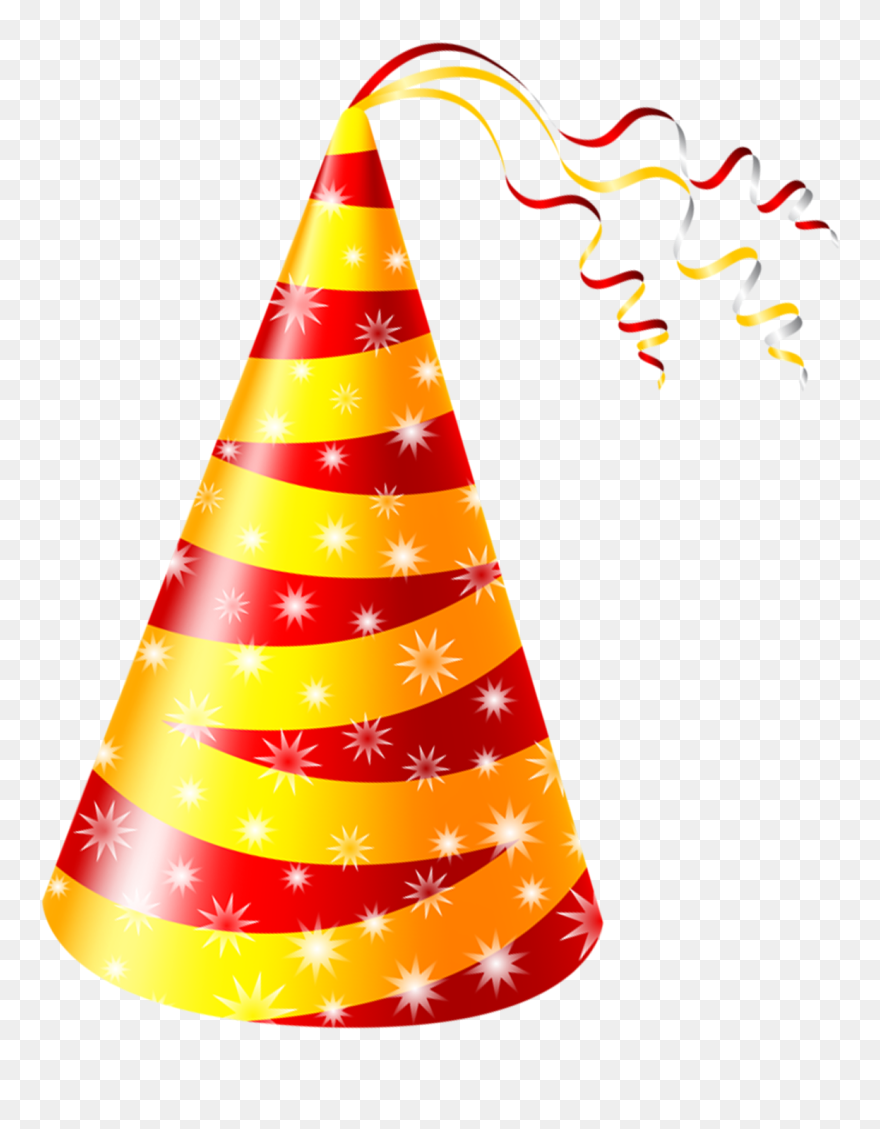 Hats Clipart Bday - Happy Birthday Cap Png Transparent Png