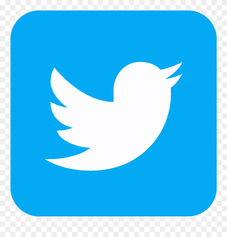 Twitter - Twitter Logo Round Edges Clipart