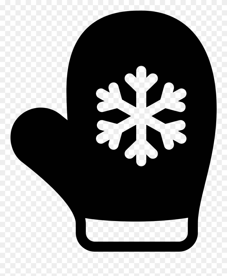 It"s A Logo Of A Christmas Mitten - Seattle Art Museum Clipart