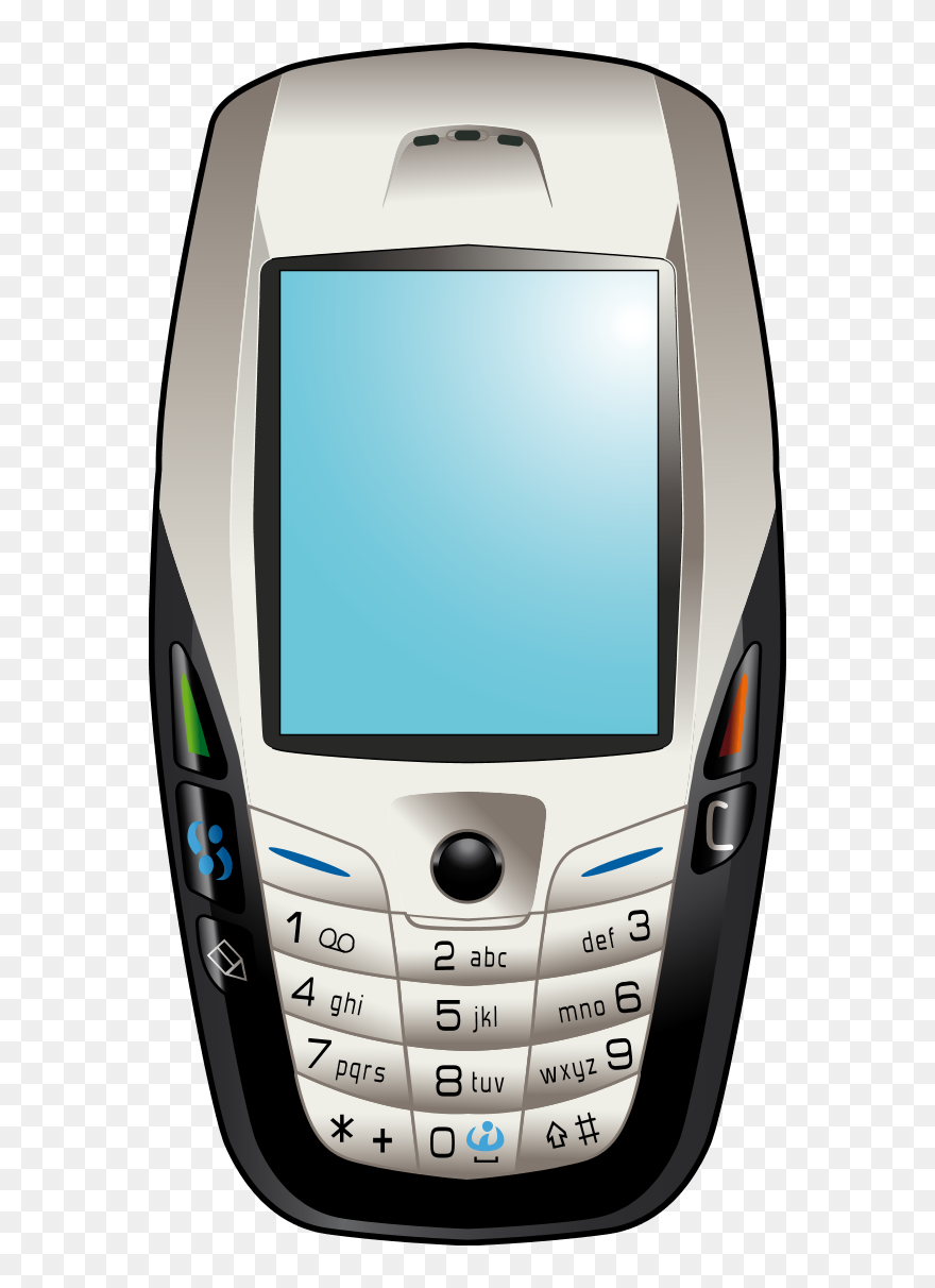 Smart Phone Clip Art - Mobile Phone Clip Art - Png Download