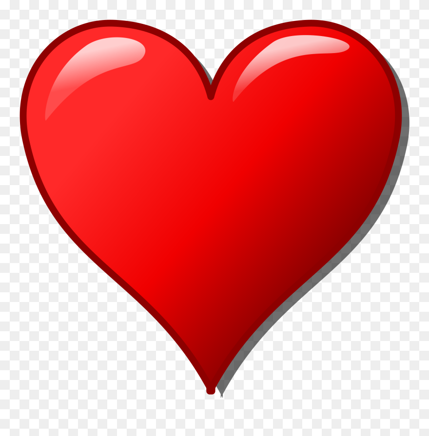 Hearth Christoph Brill Big - Clip Art Heart - Png Download