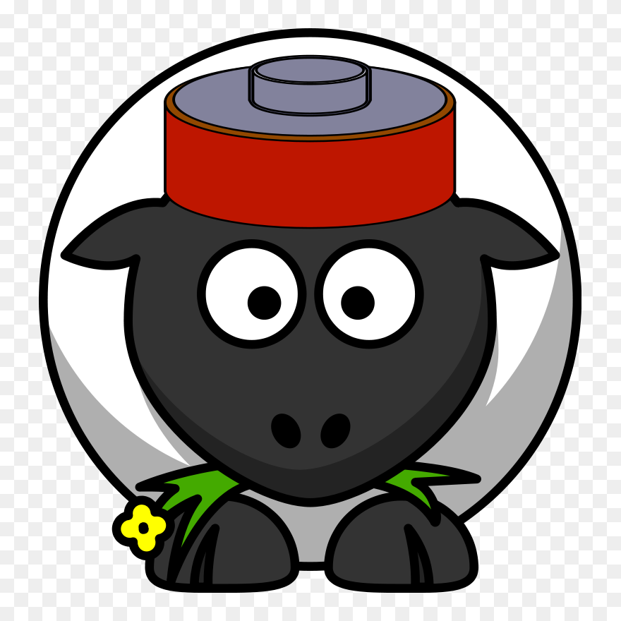 Electricity Clip Art Download - Clipart Cartoon Sheep - Png Download