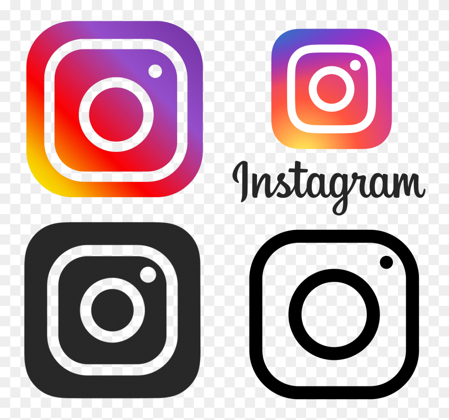 Tik Tok Logo Clipart Svg Freeuse Library Instagram - Transparent Instagram Png Download