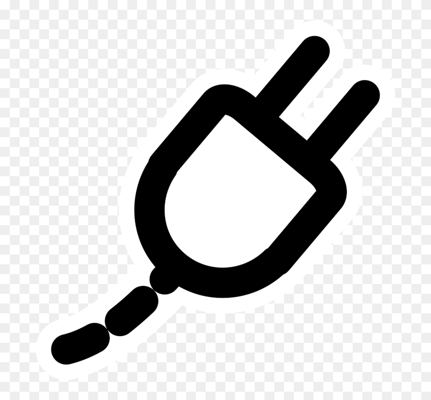 Transparent Quick Clipart - Power Clipart Black And White - Png Download