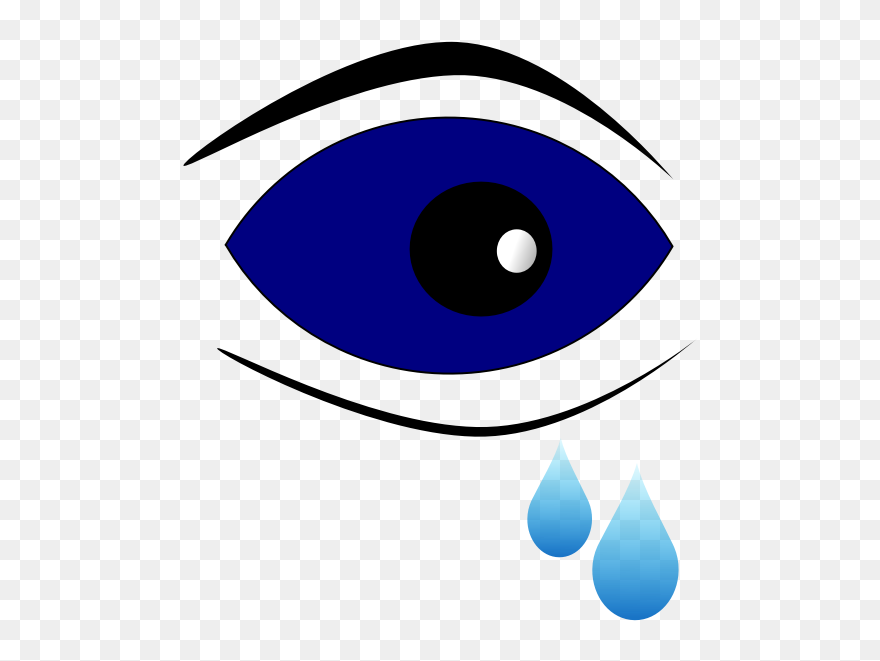 Eye Drops Sign Vector Illustration - Clip Art - Png Download