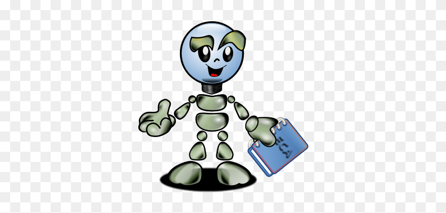 Cartoon Robot Figure - Cliparts Of Artificial Intelligence - Png Download
