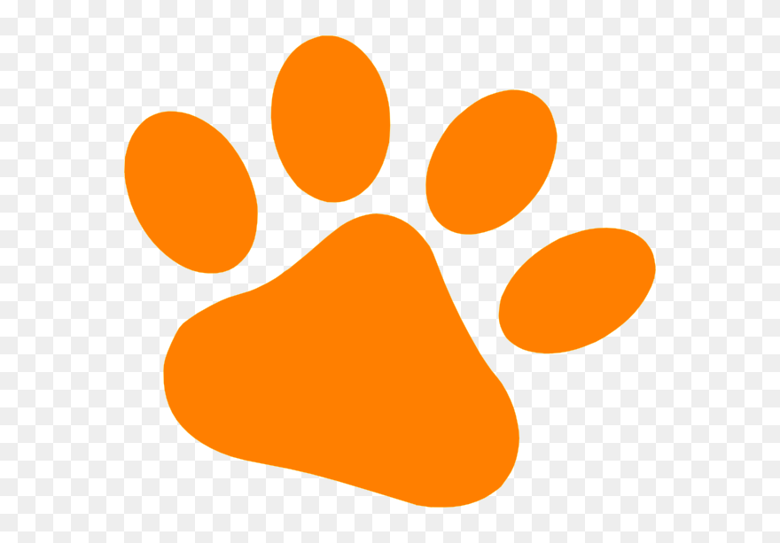 Orange Pet Paw 2 Clip Art At Clkercom Vector Online - Ed Sheeran Logo Png Transparent Png