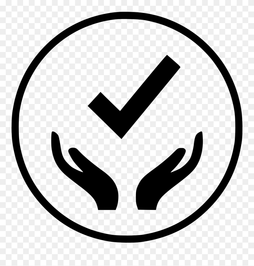 Hands Hand Check Mark Ok Good Approved Comments - Hand With Dollar Sign Clipart