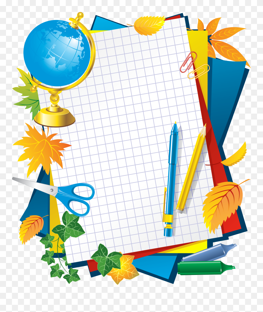 Transparent Free Border Clipart For Teachers - Border Design For Teachers - Png Download