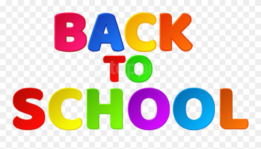 Download Back To School Text Clipart Png Photo , Png - Back To School Transparent
