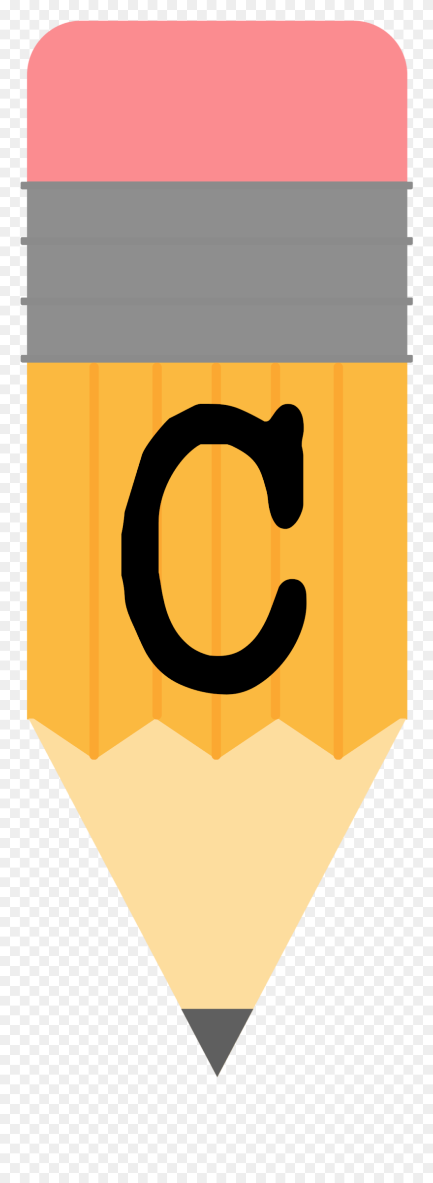 Free Printable Pencil Alphabet Clipart