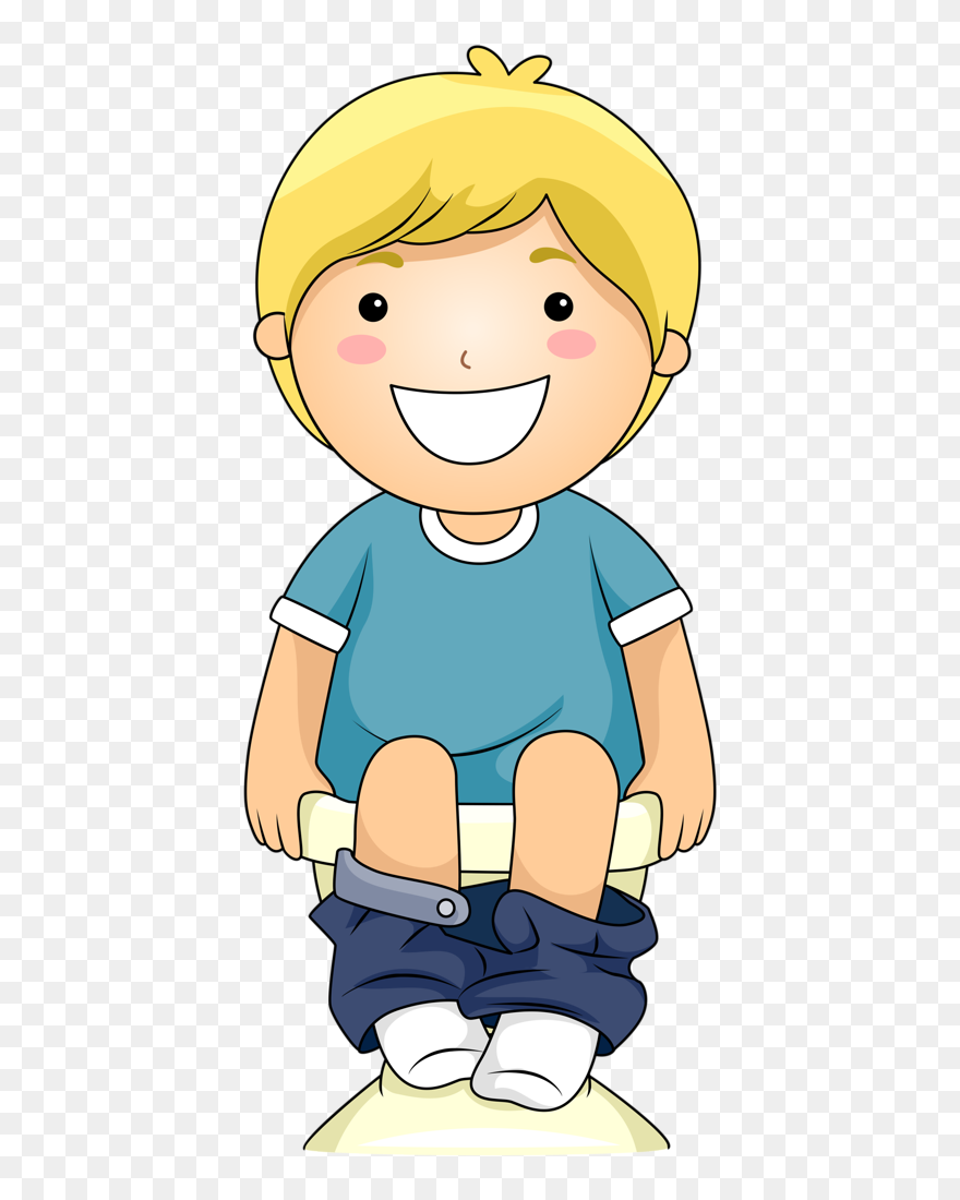 Pkidbowelmovement Png Pinterest Clip - Boy Potty Clip Art Transparent Png
