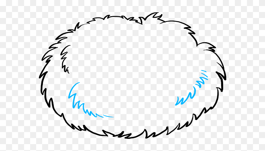 How To Draw A Bird Nest - Draw A Bird Nest Clipart