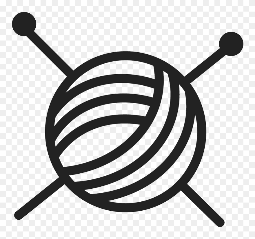 Sewing Clipart Knitting Sewing, Sewing Knitting Sewing - Png Download