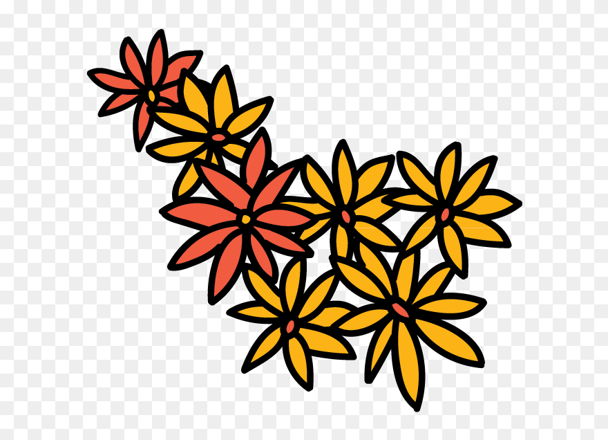 Day Of The Dead Flowers Png - Day Of The Dead Flowers Clipart Transparent Png