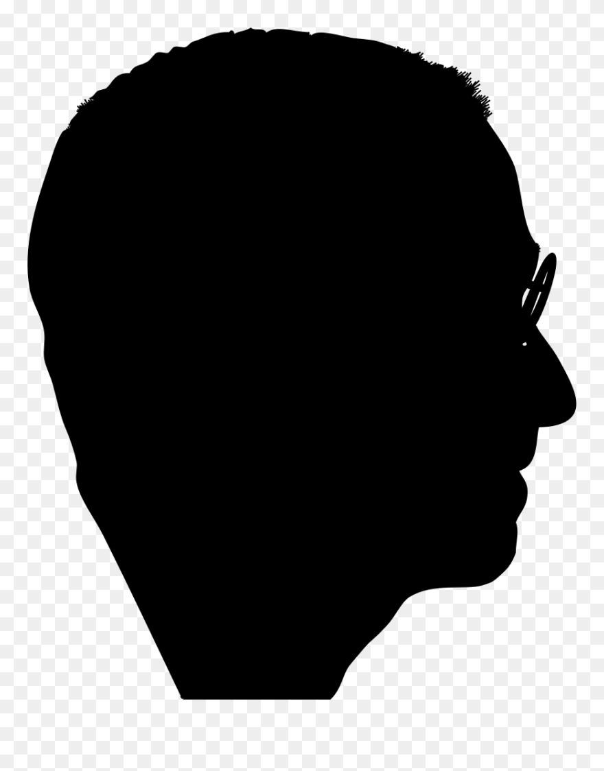 Steve Jobs Silhouette - Cabeza De Steve Jobs Clipart