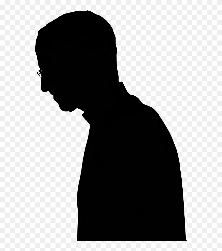 Steve Jobs Clipart - Vector Steve Jobs Silhouette - Png Download