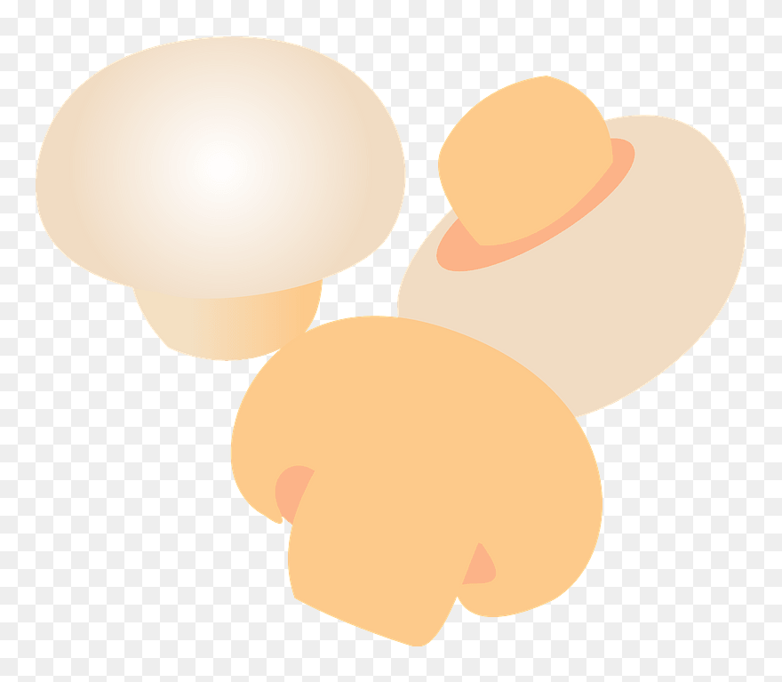 Common Mushroom Food Clipart - Png Download