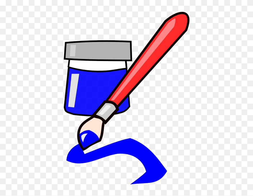 Efface Clipart Image Royalty Free Free Clip Art "efface - Paint Brush Clip Art - Png Download