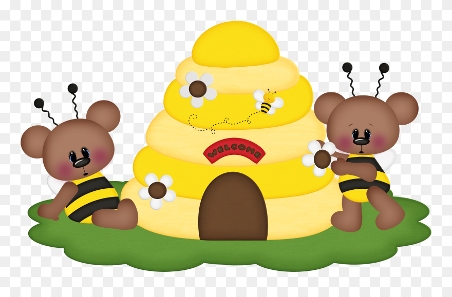 Desenho De Colmeia Em Eva Clipart