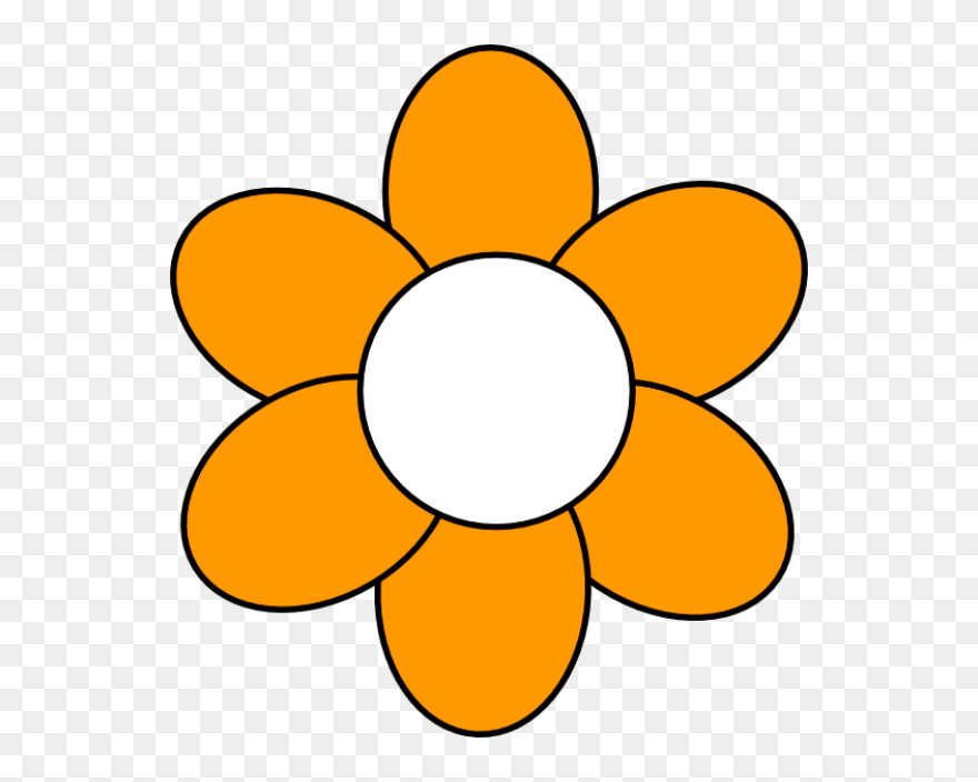 Cartoon Flower Clip Art - Flower Cartoon Transparent Background - Png Download