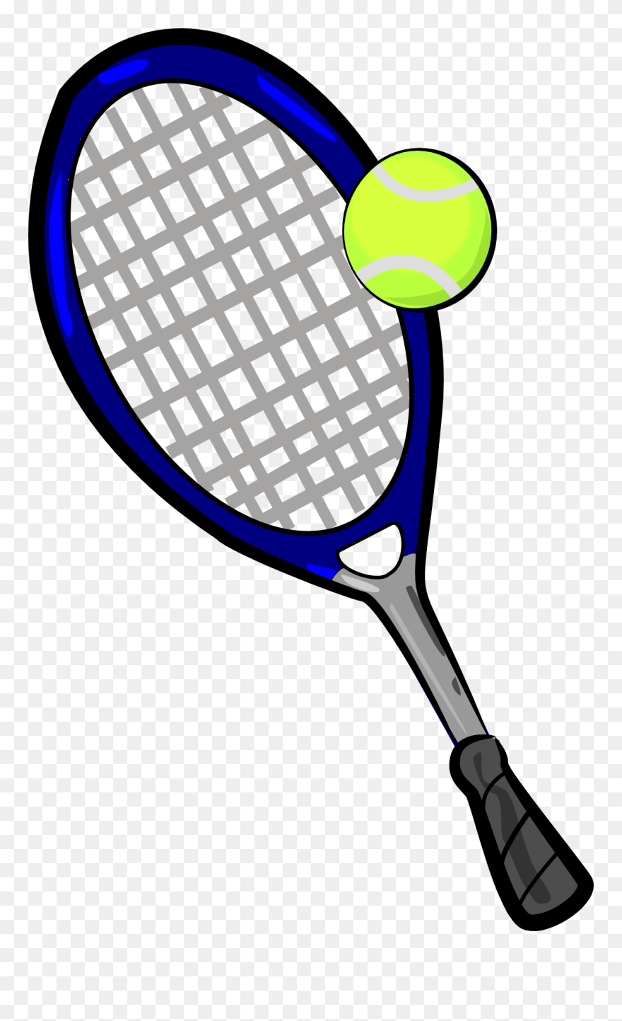Clip Art Tennis Racket - Png Download