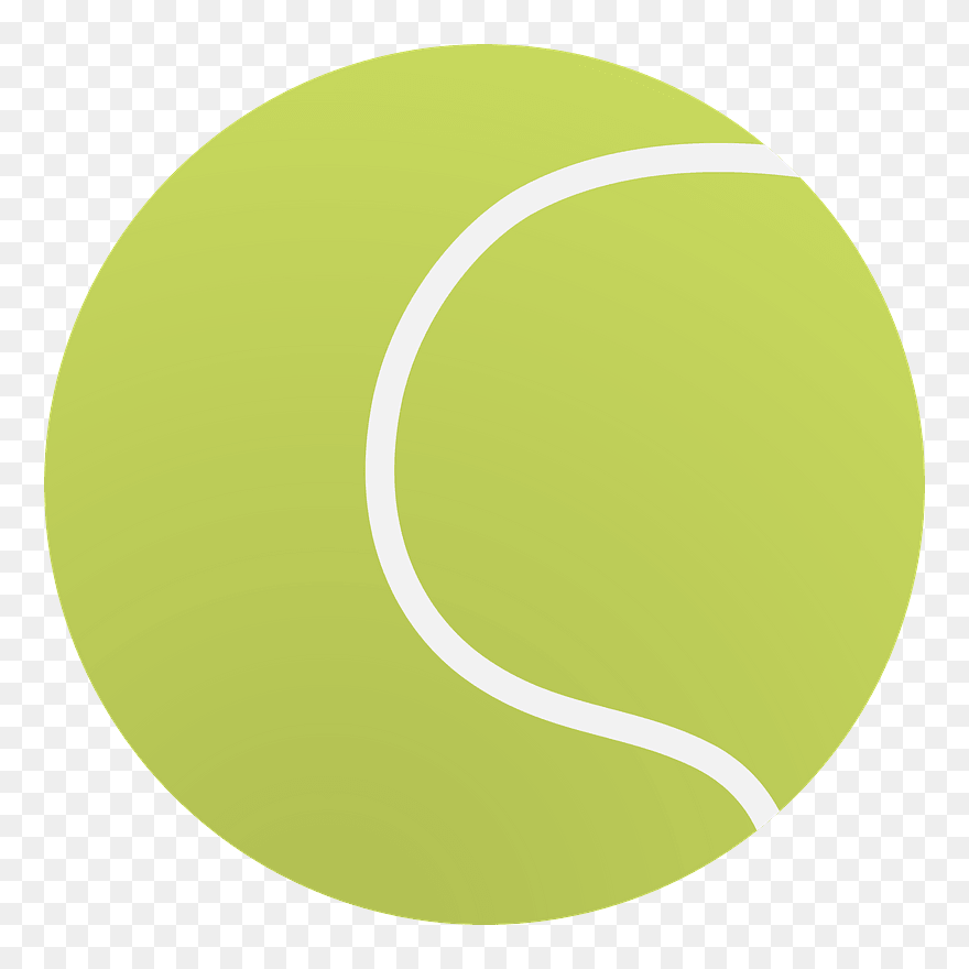 Tennis Ball Clipart - Tennis Ball Vector Png Transparent Png