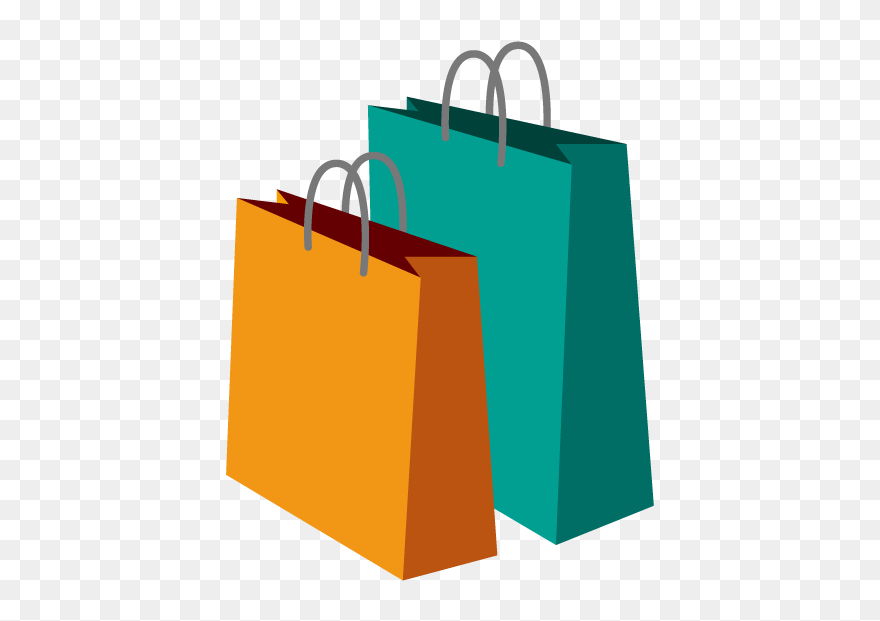 Transparent Shopping Bag Clipart Png - Shopping Bag Vector Png