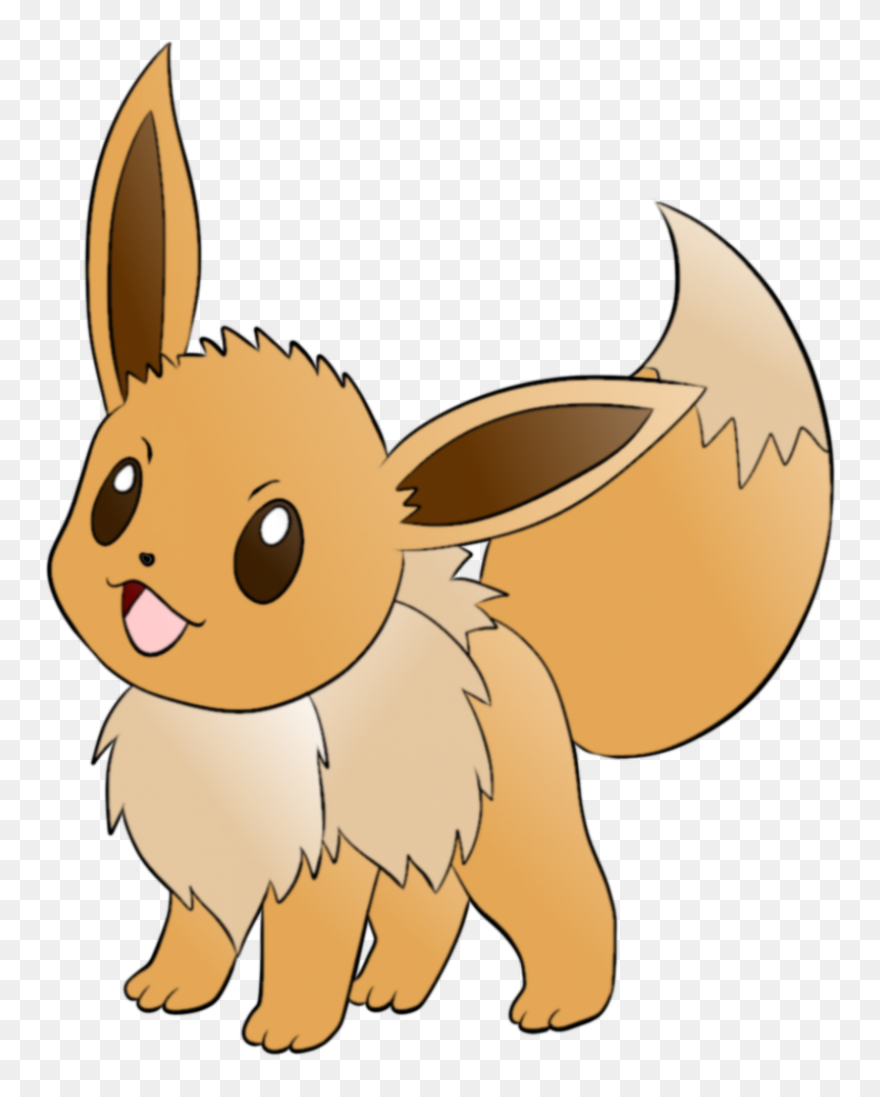 Pokemon Png Image - Transparent Eevee Clear Background Clipart
