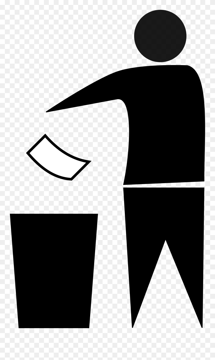 Trashman Clip Arts - Trash Man Icon - Png Download