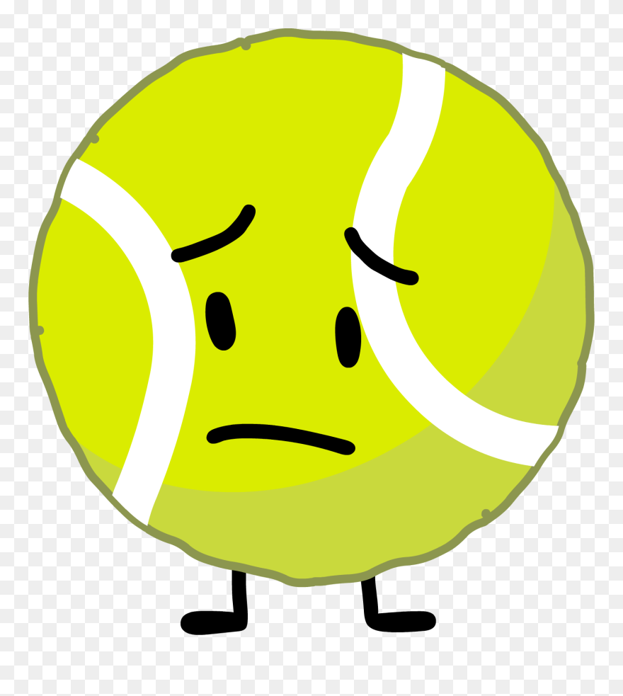 Battle For Dream Island Wiki - Tennis Ball From Bfdi Clipart