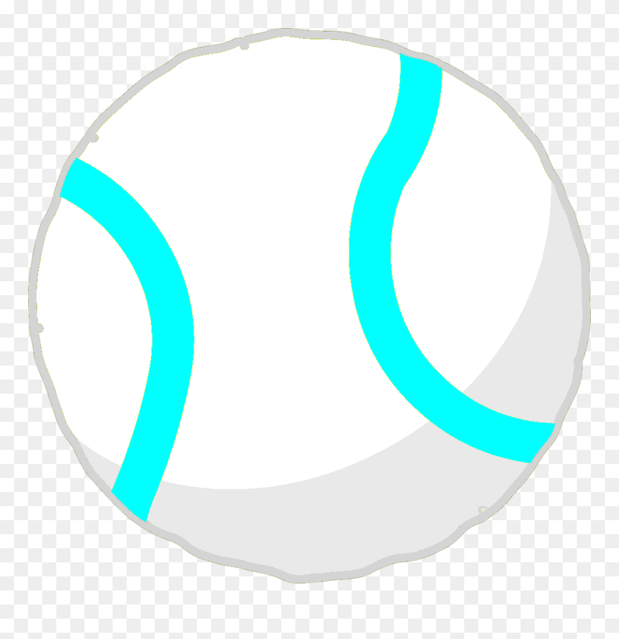 Transparent Tennisball Clipart - Tennis Ball Bfb Body - Png Download
