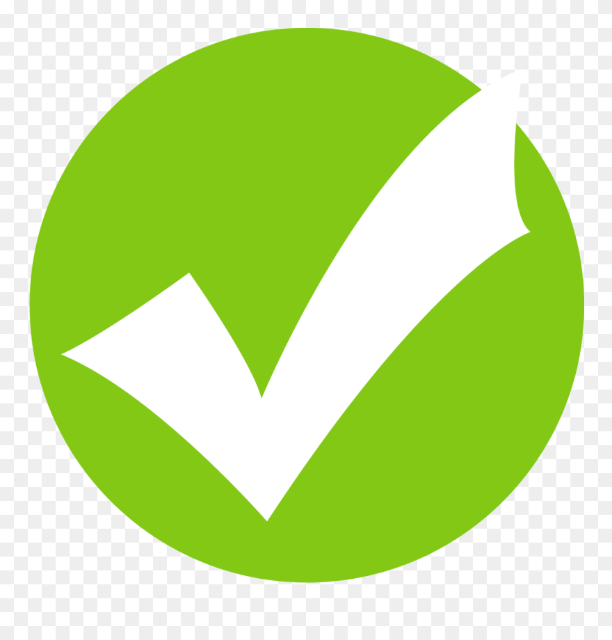 Green Tick - Icon Green Tick Png Clipart