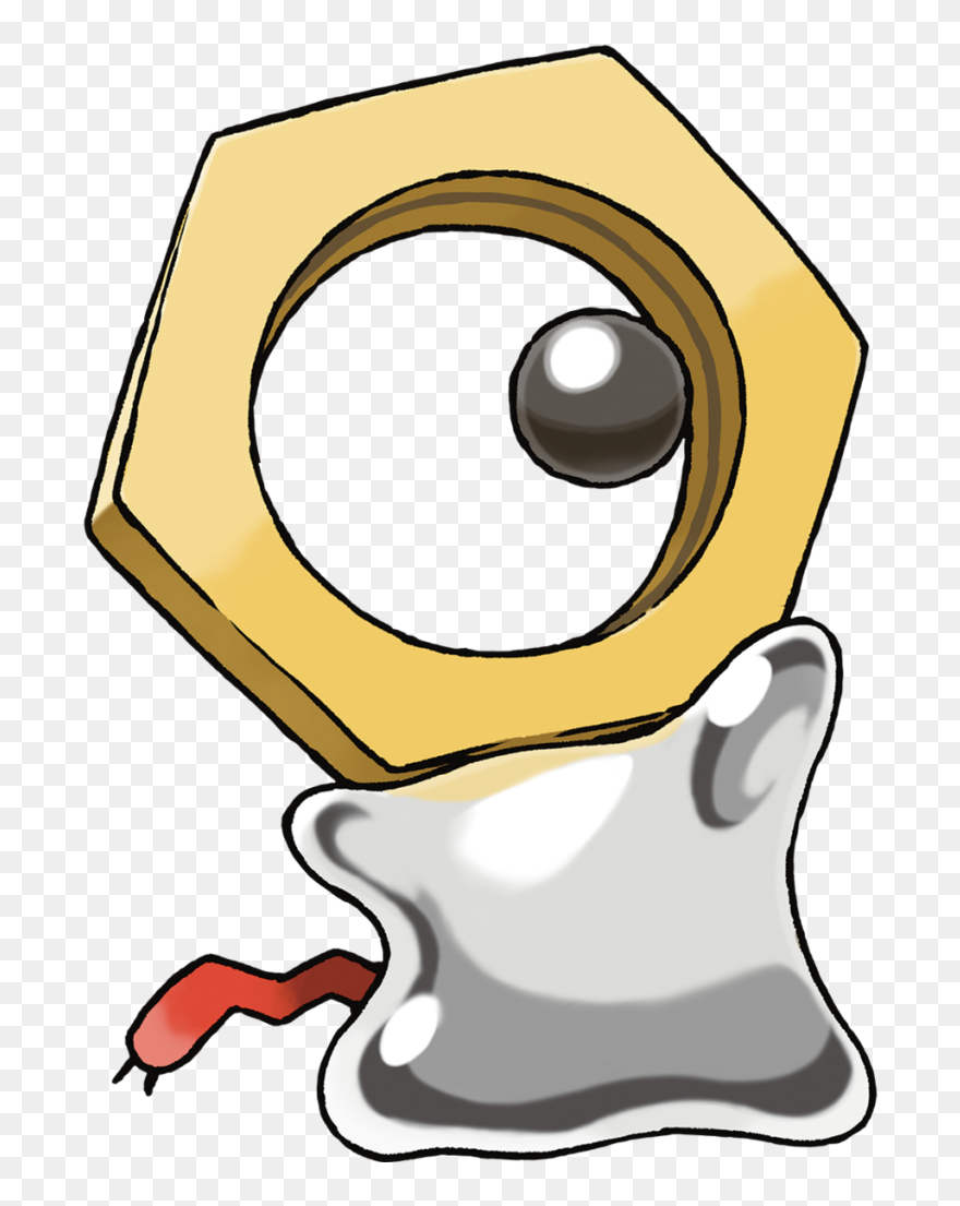 Meltan Pokemon Clipart