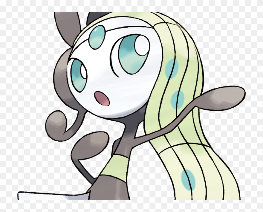 Pokemon Meloetta Evolution , Png Download - Meloetta Png Clipart