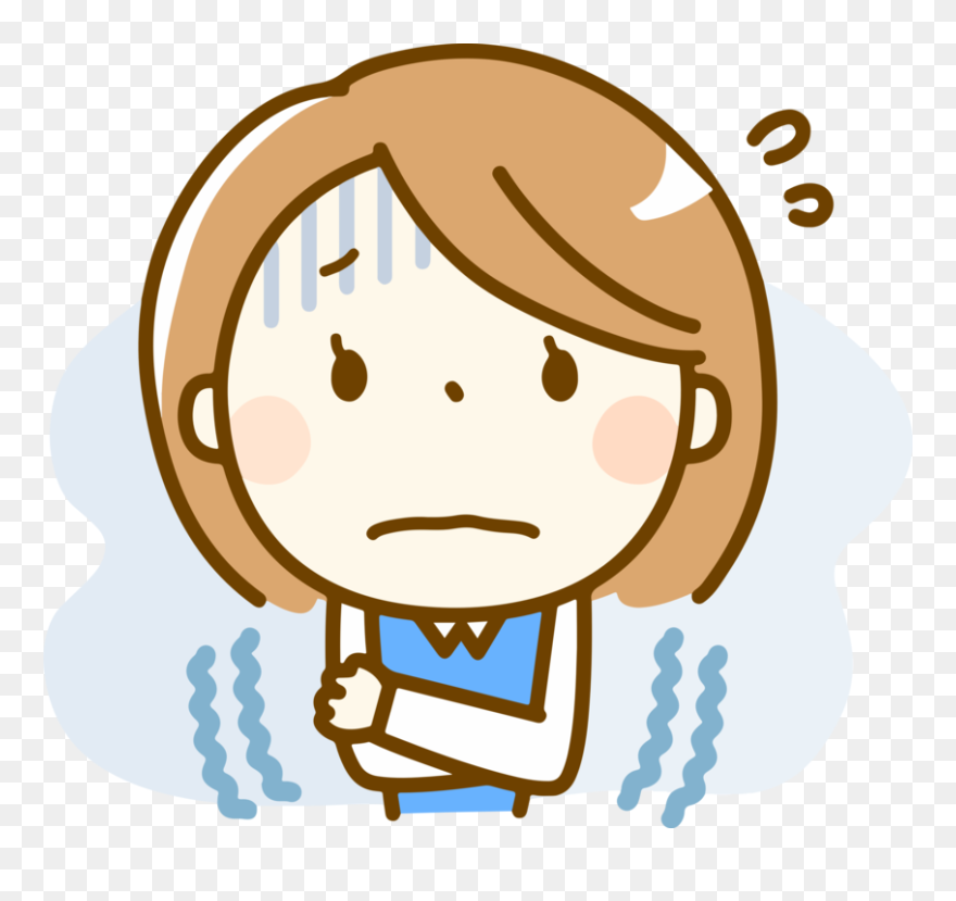 Head,art,pleased - Cold Clipart - Png Download