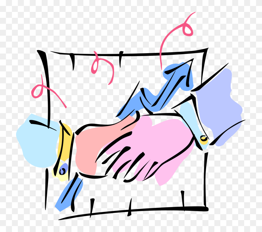 Shaking Hands Vector Image Clipart