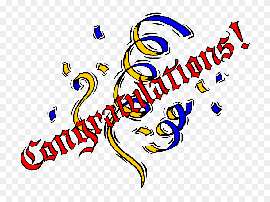 Congratulations Images Free Clipart - Png Download