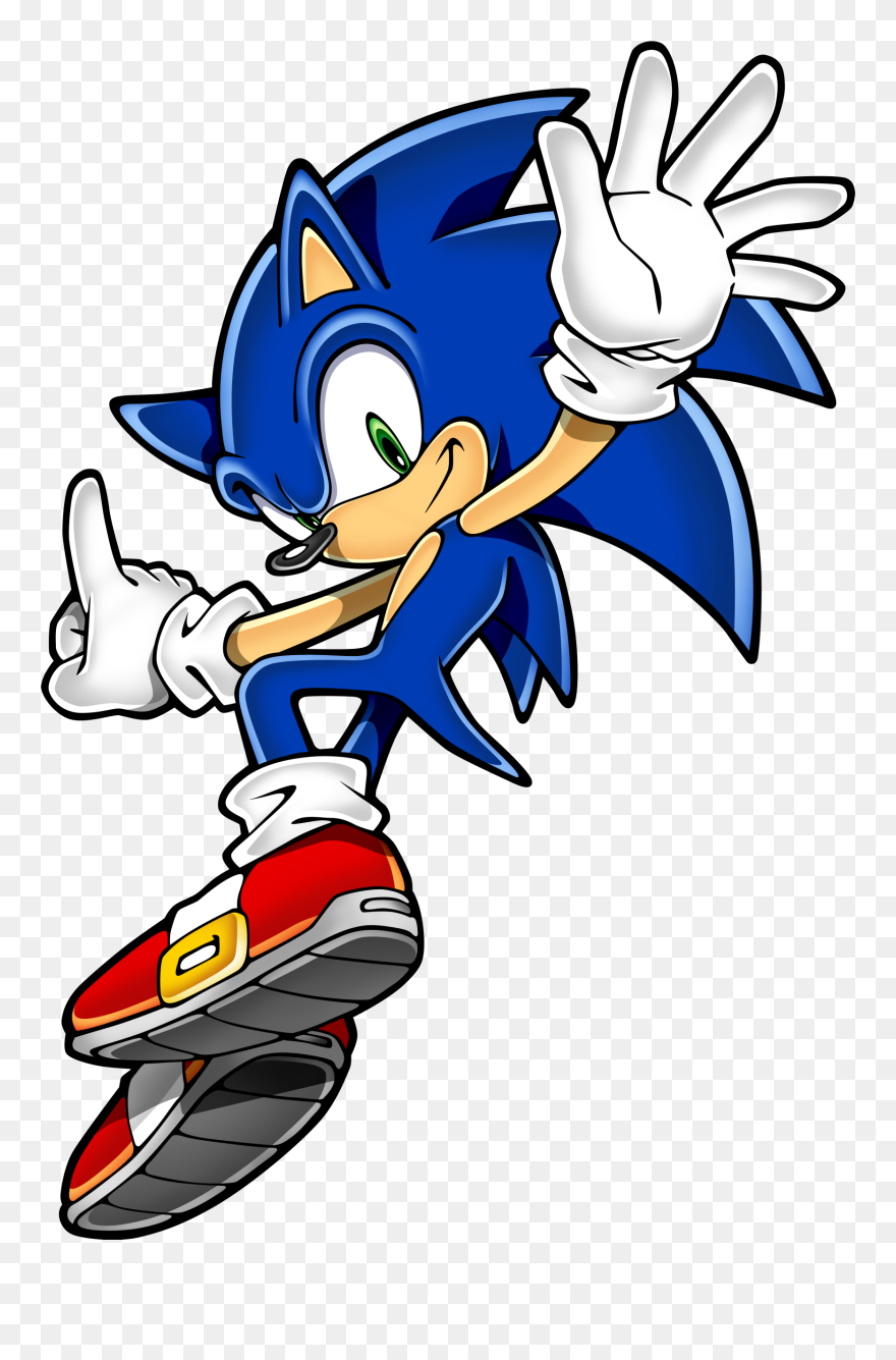 Drawing Alphabet Sonic The Hedgehog - Sonic The Hedgehog Png Clipart