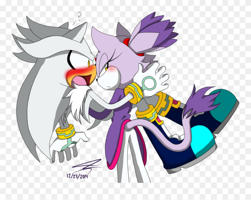 Mine Sonic The Know - Silver Blaze Sonic Clipart