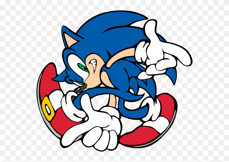 Transparent Sonic Clipart - Sonic Adventure Sonic Logo - Png Download