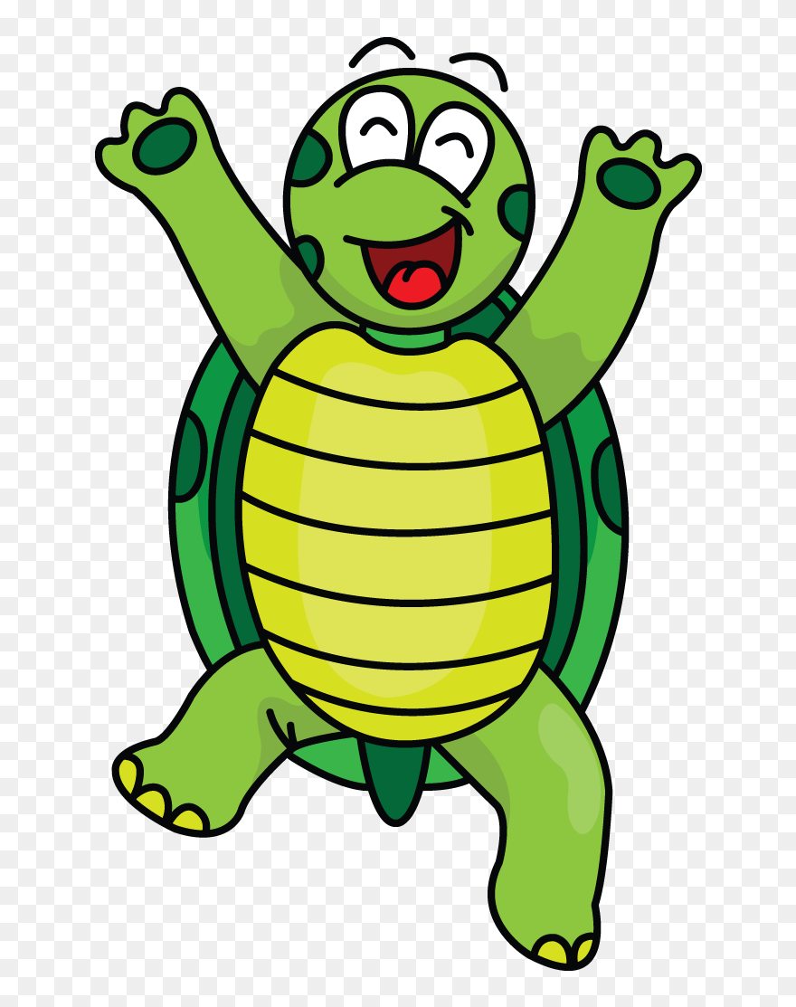 Drawing Of Tortoise For Kids Clipart