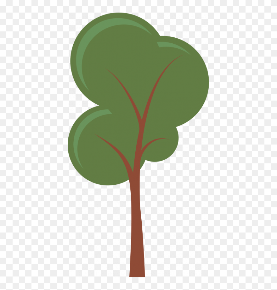 Woodland Tree Clipart Jpg Black And White Library Tree - Woodland Creatures Clipart Tree - Png Download