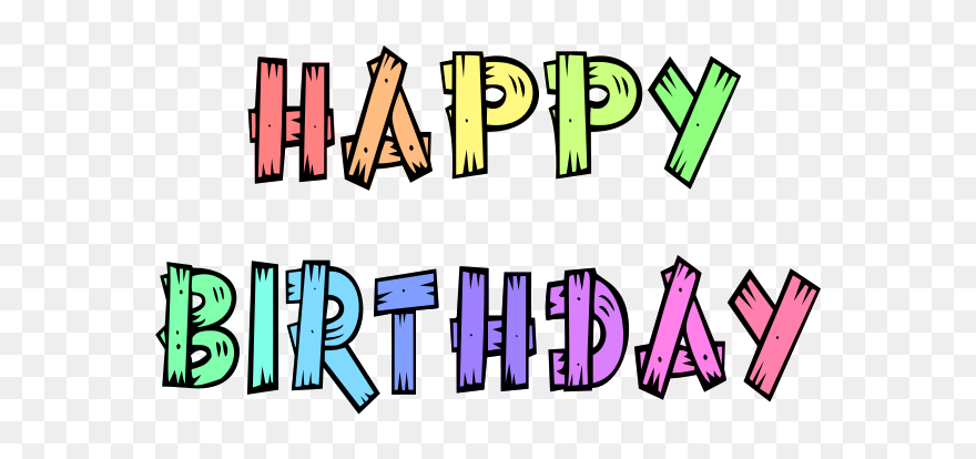 Happy Birthday - Graphic Design Clipart