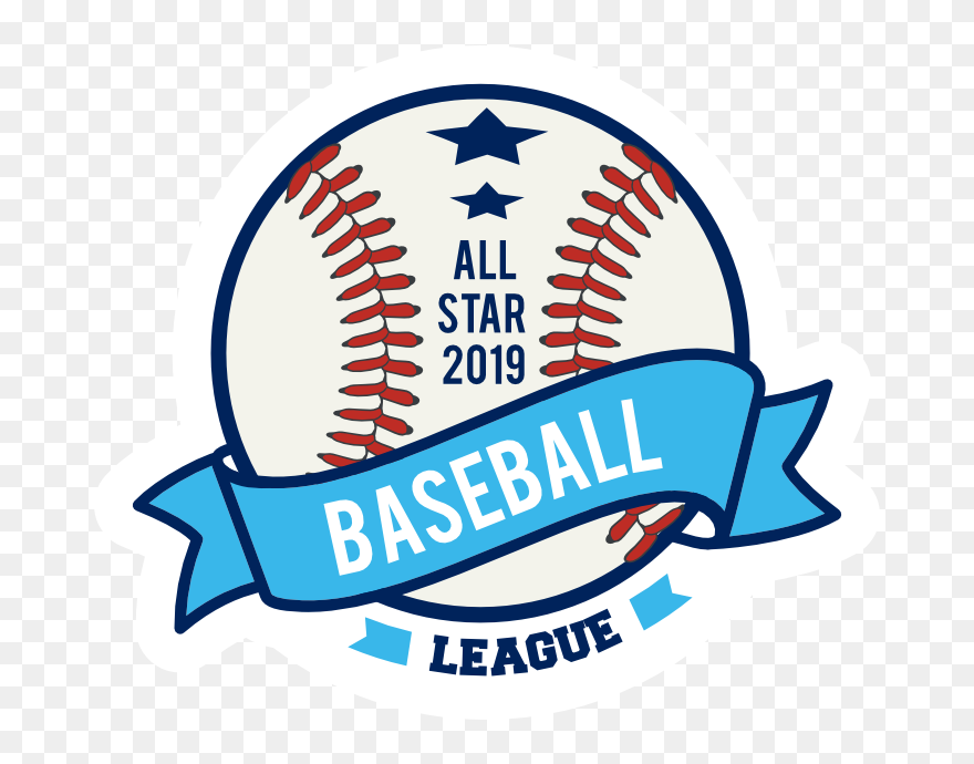 Custom Baseball Banner With Text Magnet Clipart