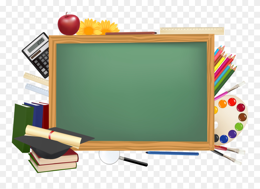 School Desktop Wallpaper Clip Art - Back To School Background - Png Download